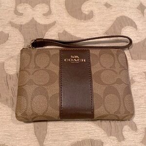 Coach Signature C wristlet